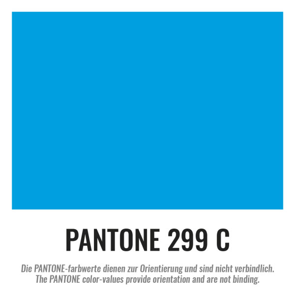 Feuille de couverture à rouleau siège lourde inflammable 0,75x200m - bleu clair