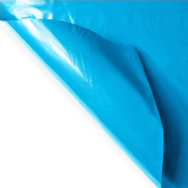 Feuille de couverture à rouleau siège lourde inflammable 0,75x200m - bleu clair