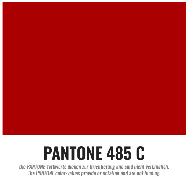 Polyester fabric 1,5m flame retardant 100m Red