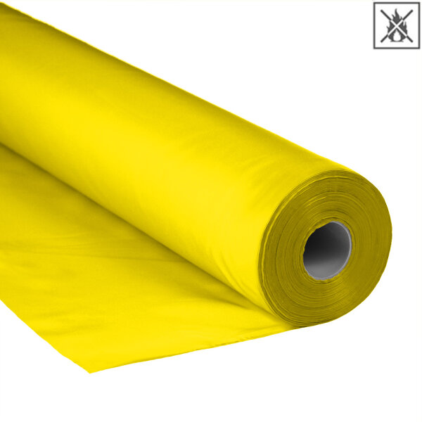 Polyester fabric 1,5m flame retardant 100m Yelllow