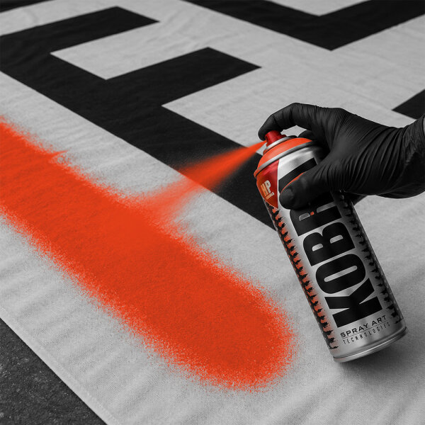 Spraydose Red Orange 400 ml - KOBRA