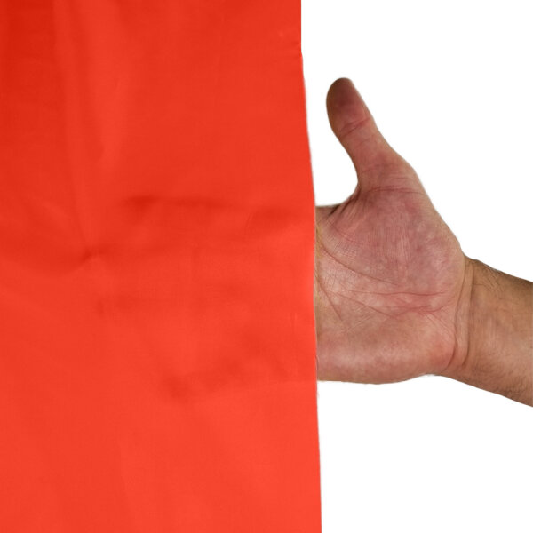 Tissu de polyester 1,5m 10m Rouge orange