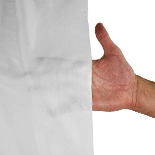 Tissu de polyester 1,5m 10m Argent