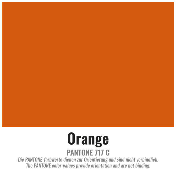 Polyester fabric 1,5m 30m Orange
