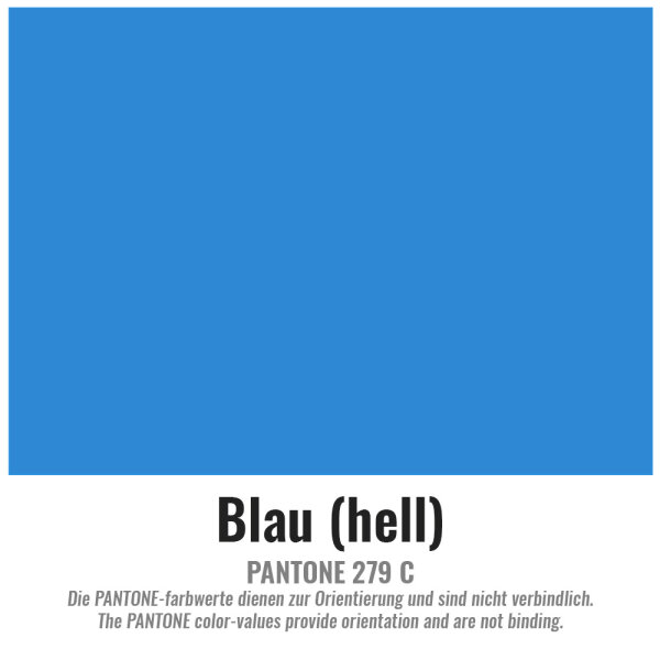 Polyesterstoff 1,5m 100m Blau (hell)
