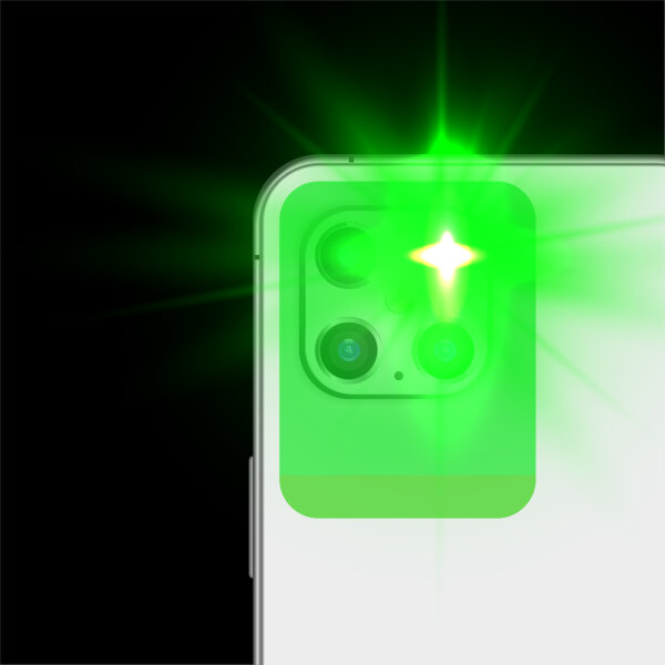 Feuille de flash  - Vert