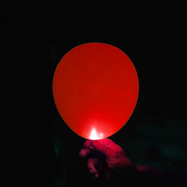 Ballons à LED - Rouge