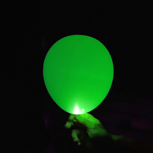 Ballons à LED - Vert