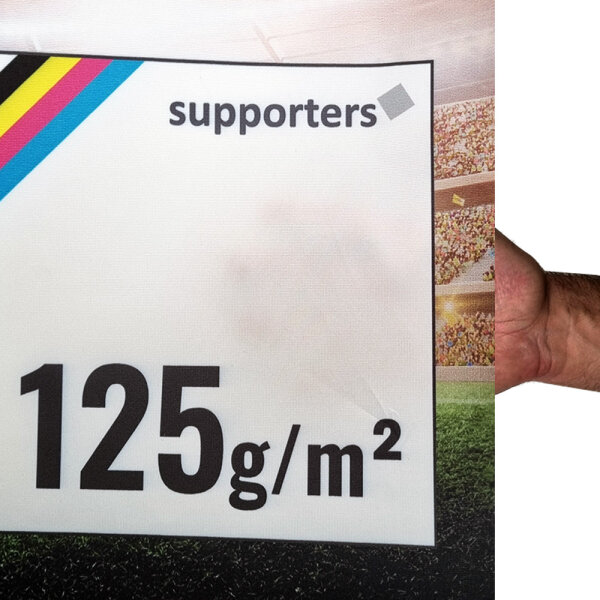 Bannière de maillot de fan