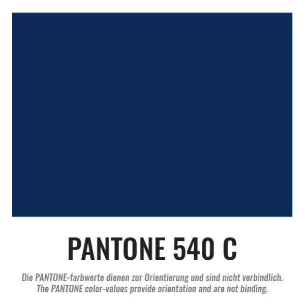Folienrollen Standard 1,5 x 100 Meter - Dunkelblau