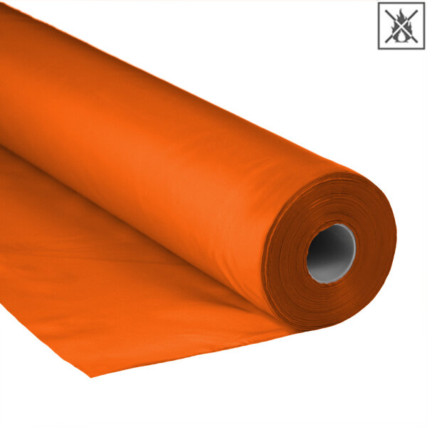 Tissu de polyester 1,5m ignifuge 100m Orange