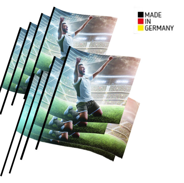 Drapeaux pivotants impression numérique