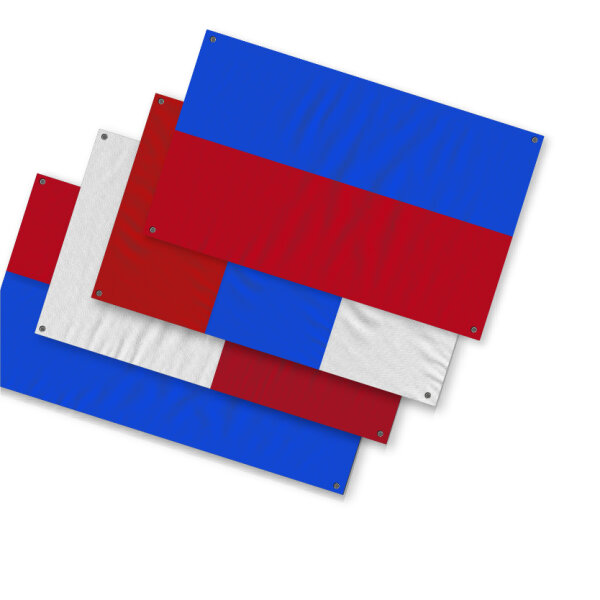 Zaunfahne nach Muster