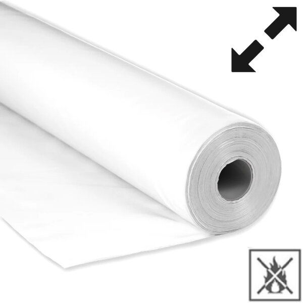 Polyester grand format difficilement inflammable