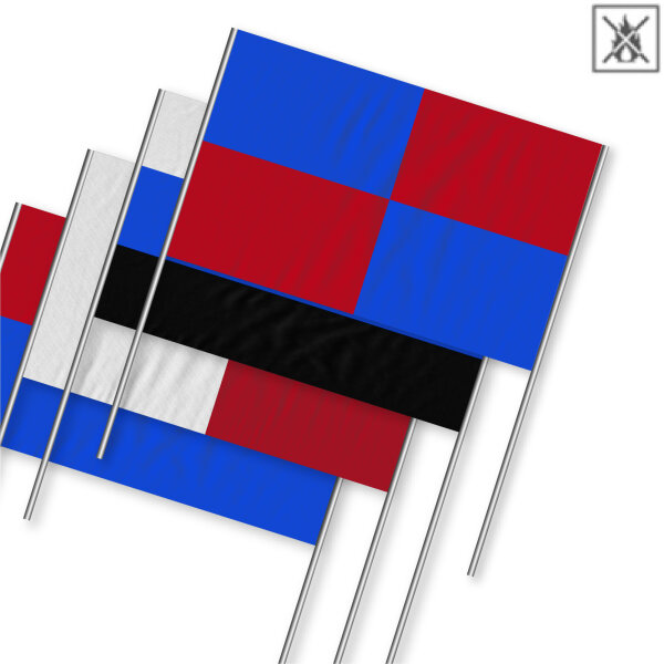 Doppelhalter genäht nach Muster schwer entflammbar