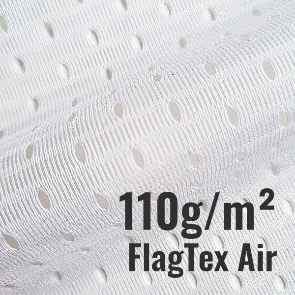 Polyester large format 110 g/m² FlagTex Air 100 m 3.1 m