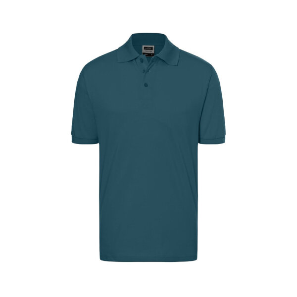 Polo Shirt - James & Nicholson JN 70 S Petrol