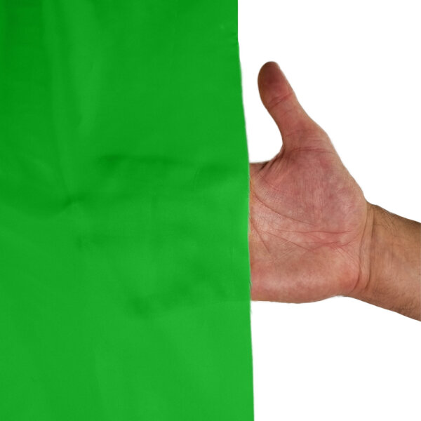 Polyester fabric 1,5m flame retardant 30m Green (light)