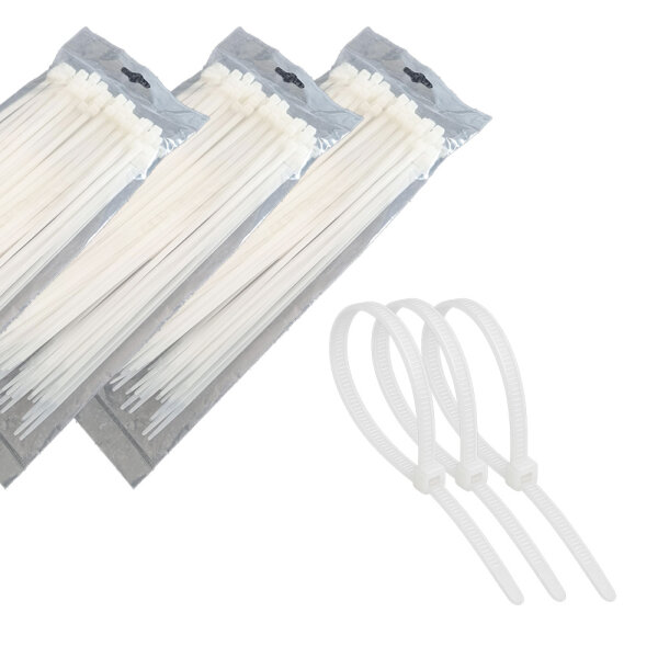 Cable ties 30 x 0,48 cm white