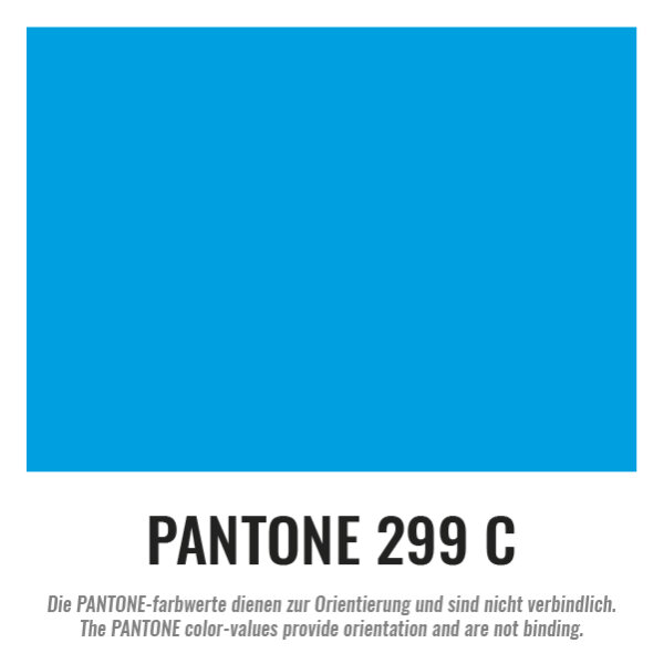 Plastic film sheet 30x40 Light Blue
