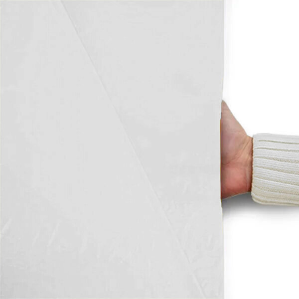 Plastic film roll standard 3x100m - white