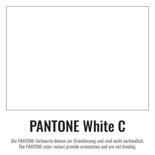 Plastic film roll standard 3x100m - white