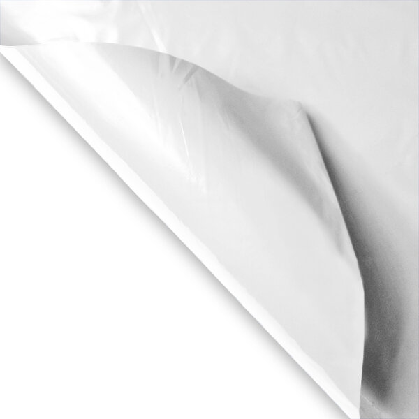 Plastic film roll standard 3x100m - white