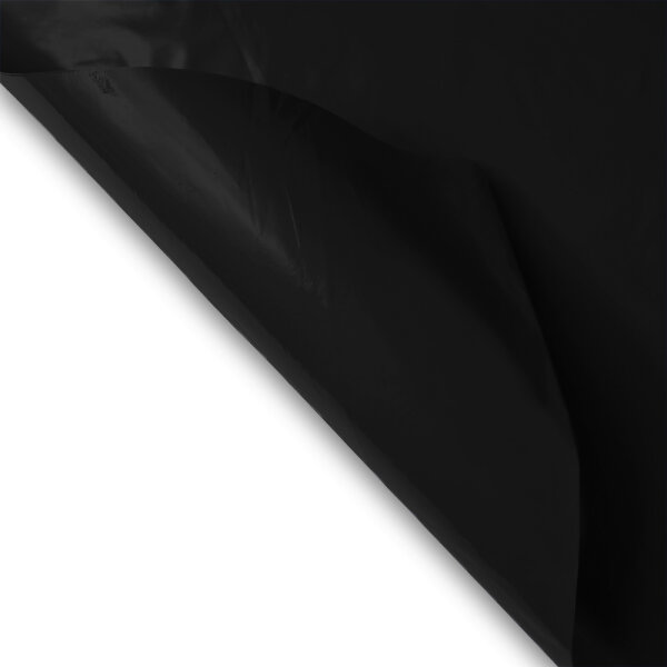 Plastic film roll standard 3x100m - black