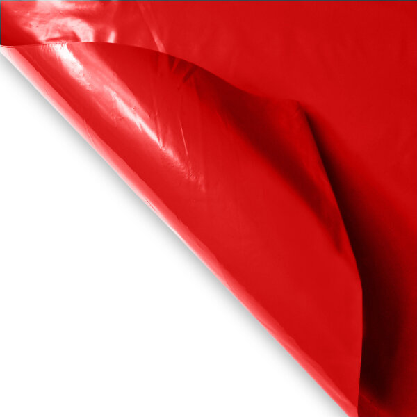 Plastic film roll standard 3x100m - red