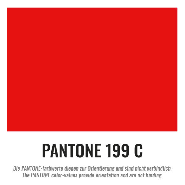 Plastic film roll standard 3x100m - red