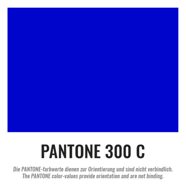 Plastic film roll standard 3x100m - blue