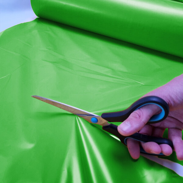 Plastic film roll standard 3x100m - green