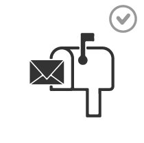 Chèque graphique premium