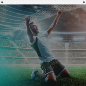 Bande de garniture blanche avec œillets tous les 2 mètres